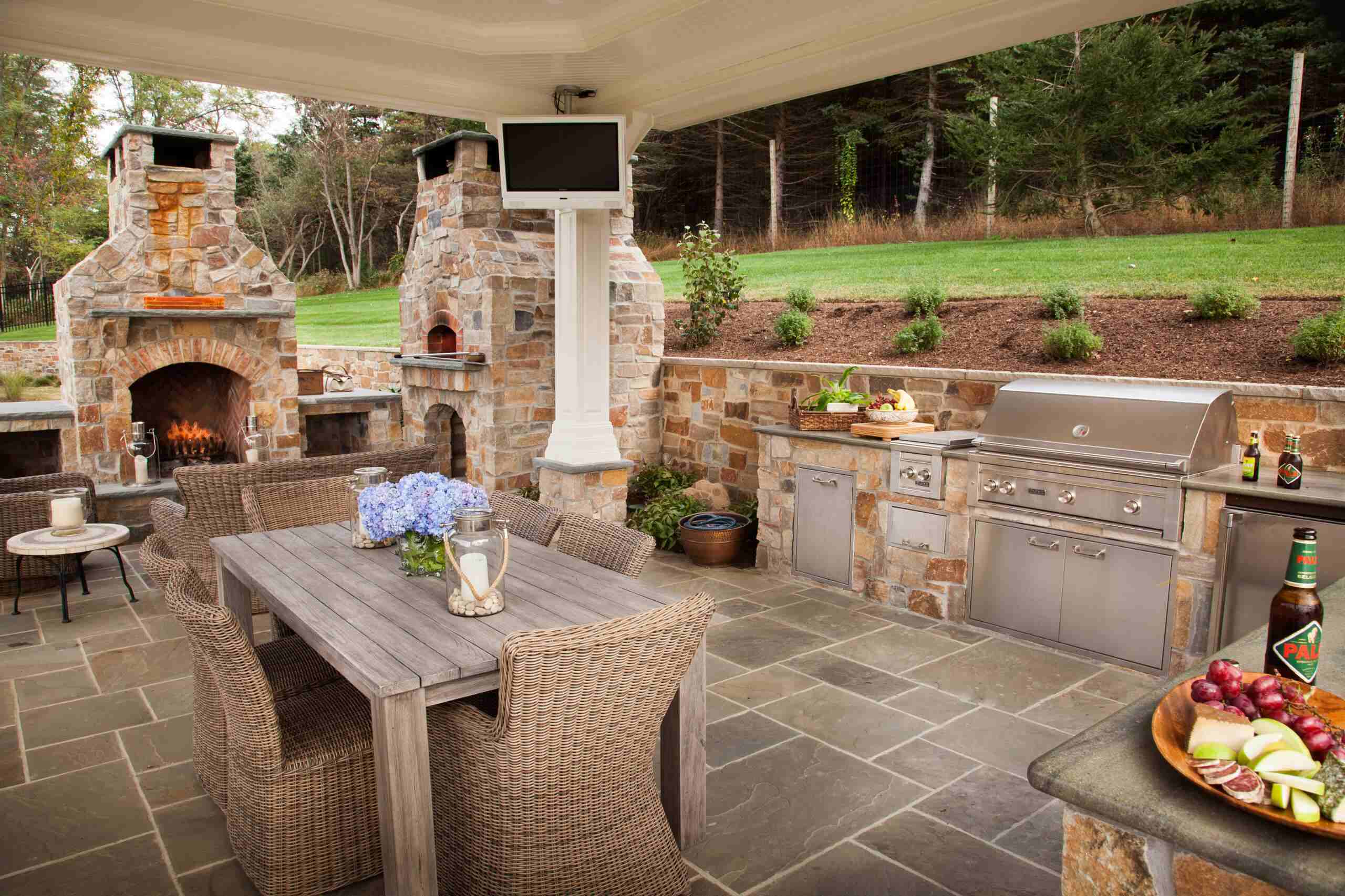 Where To Place Grill On Patio