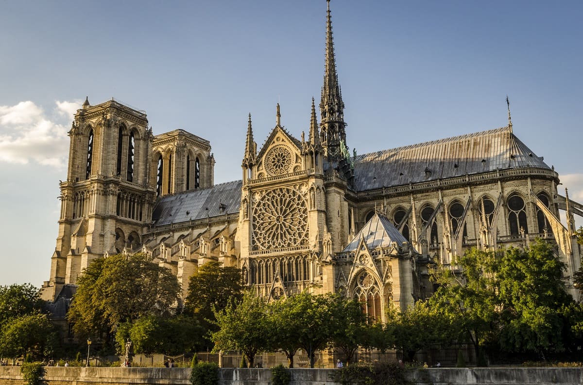 Which Architectural Style Is Exemplified By The Cathedral Of Notre-Dame In Paris?