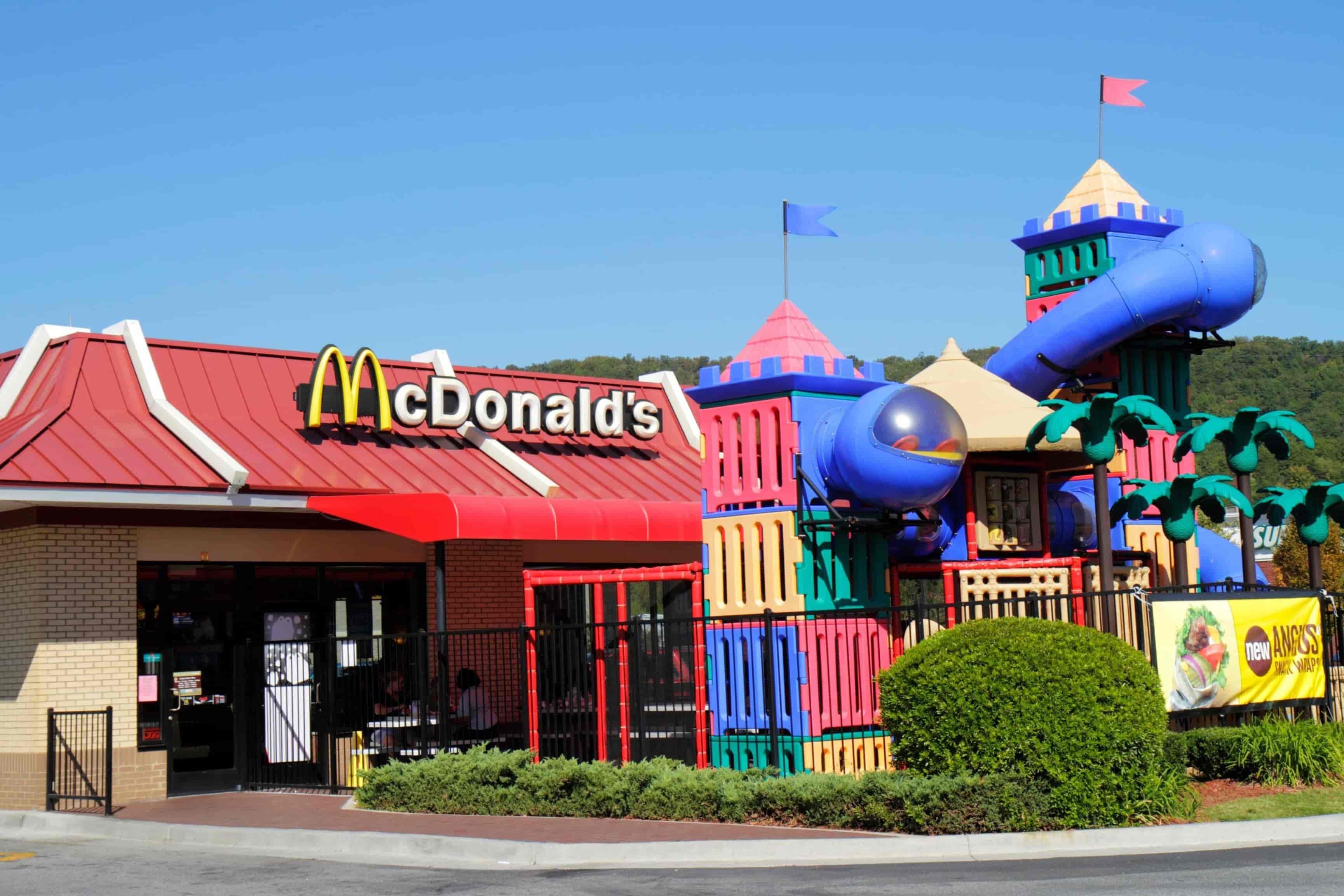 Which Fast Food Has A Play Area?