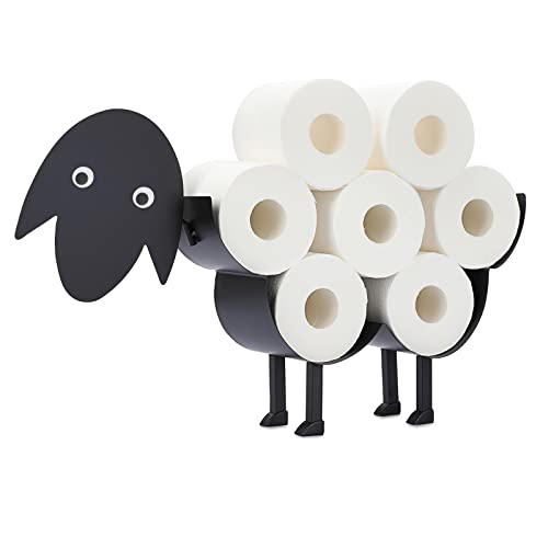 Whimsical Sheep Toilet Paper Organizer