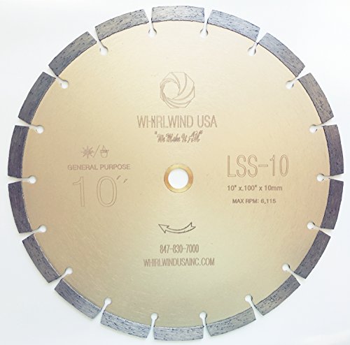 Whirlwind USA LSS 10 Diamond Saw Blades 10 Inch