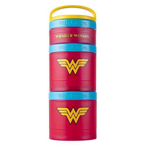 Whiskware Wonder Woman Stackable Snack Containers