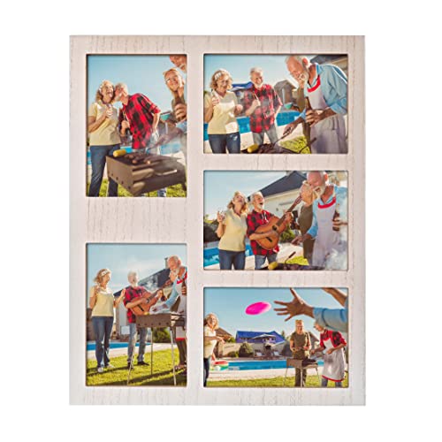 White Collage Picture Frame with High Definition Acrylic