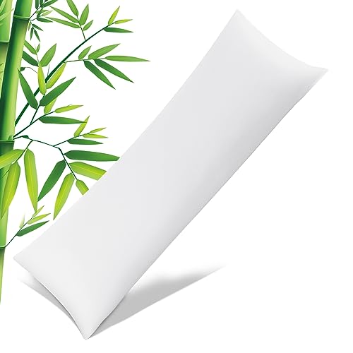 White Cooling Bamboo Pillowcases - Breathable & Comfortable
