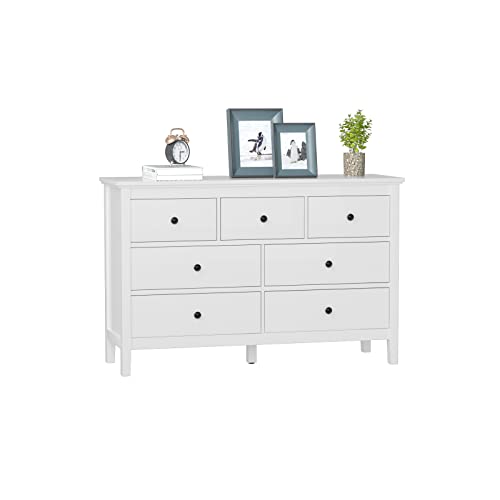 White Modern Dresser for Bedroom