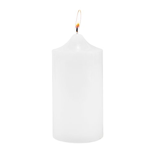 White Pillar Candle for Weddings and Home Decoration