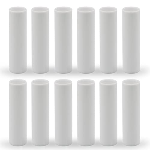 White Plastic Candle Cover Sleeves