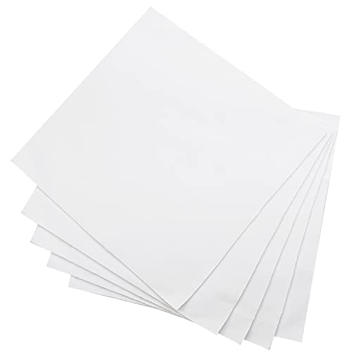 White Pre-Cut Charm Packs Cotton Square Bundles 10"x10" 45 Pieces