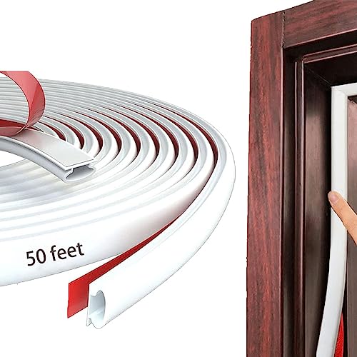 White Rubber Weather Stripping Door Seal Strip