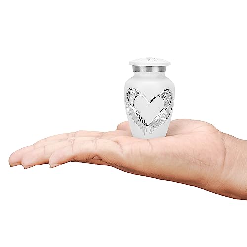 Angel Wings Mini Urns for Human Ashes - Cremation Keepsakes by Keepsake Company