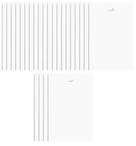 White Vertical Replacement Slats - 24 Pack