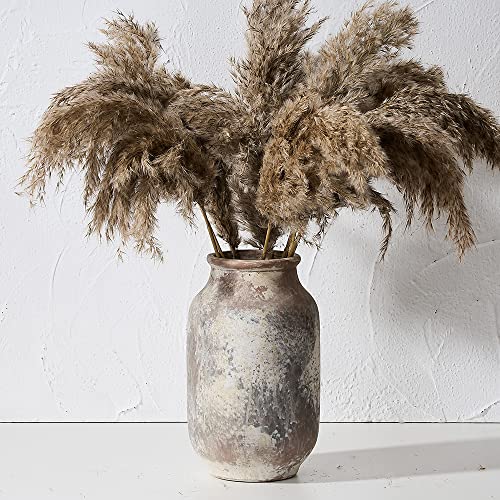 Whitewashed Terra Cotta Vase