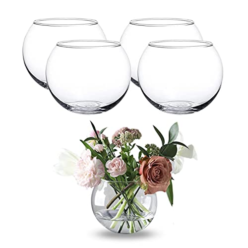Glass Bubble Bowl Set for Wedding and Home Decor