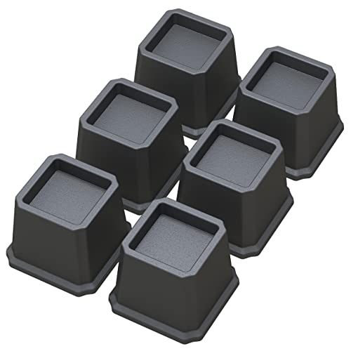 Whynonap Bed Risers 3 Inch Heavy Duty Bed Elevators