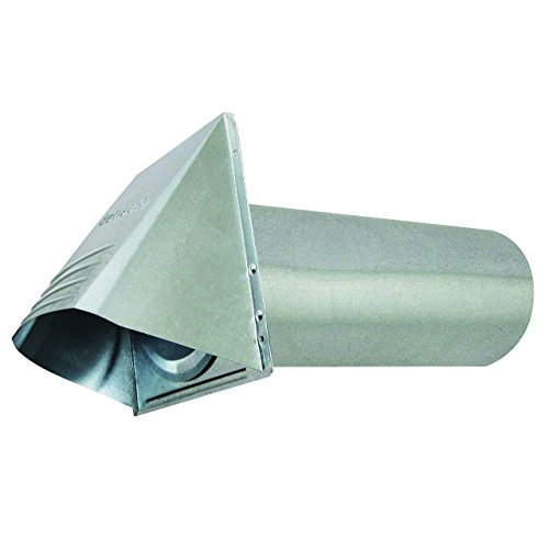 Wide Mouth Galvanized Vent Hood with Pipe