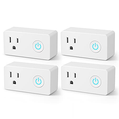 WiFi Smart Plug Outlet - 4 Pack