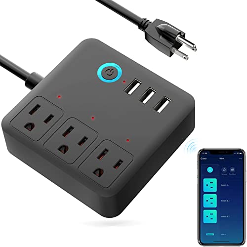 WiFi Surge Protector with USB Ports