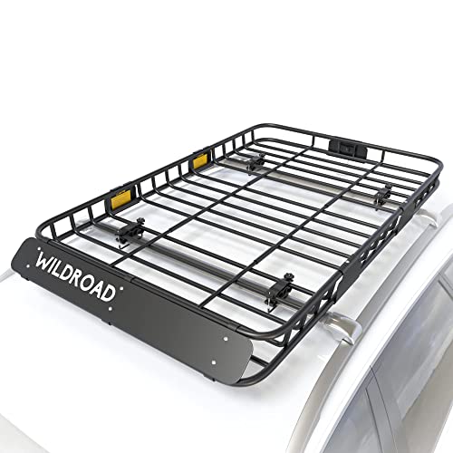 WILDROAD Roof Rack Cargo Basket - Versatile and Sturdy