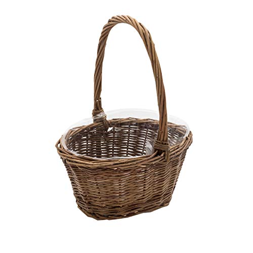 Willow Woven Braided Gift Basket