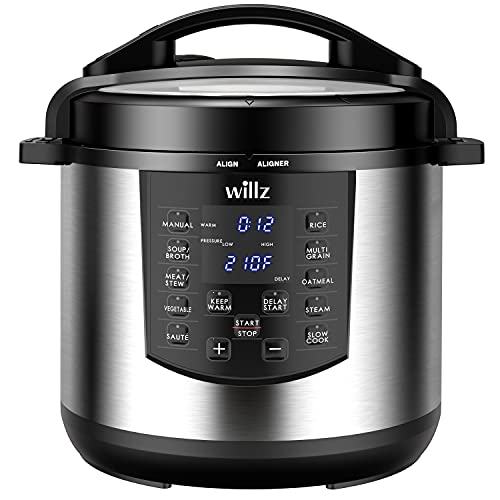 Willz 6-in-1 Programmable Pressure Cooker & Food Warmer