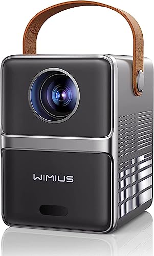 WIMIUS Mini Projector with Electric Focus