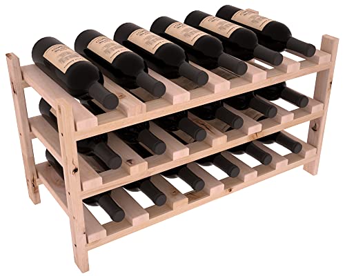 Wine Racks America® Stackable Wine Rack - Durable and Modular Storage System