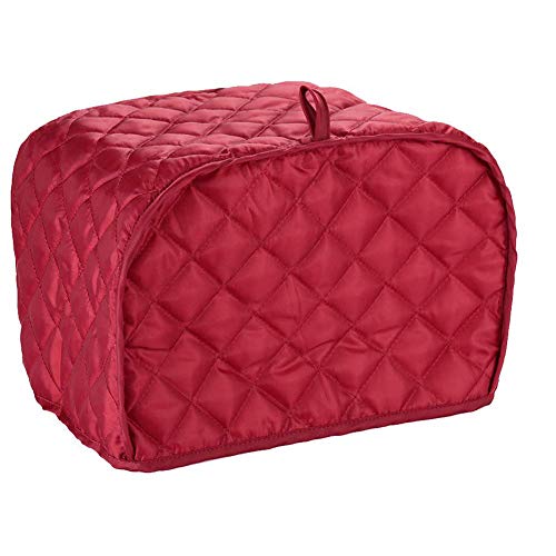 Wine Red Toaster Cover 2 Slice Appliance Cover for Kitchen