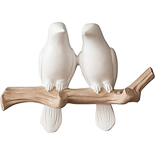 WINGOFFLY Bird Branch Coat Hanger for Coats/Hats/Keys/Towels