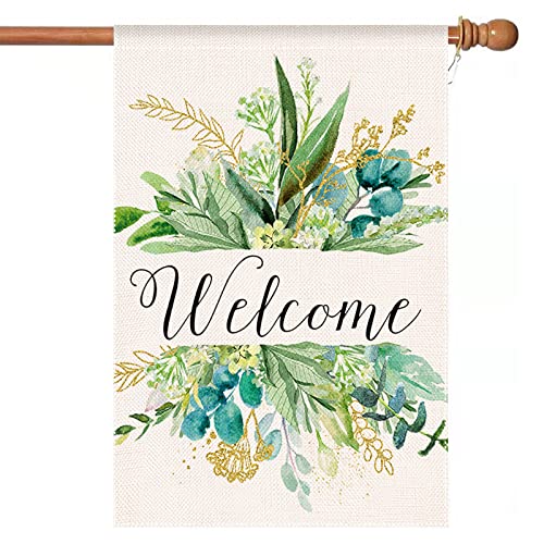 Winotic Spring Decor House Flag - Beautiful and Durable Outdoor Decoration
