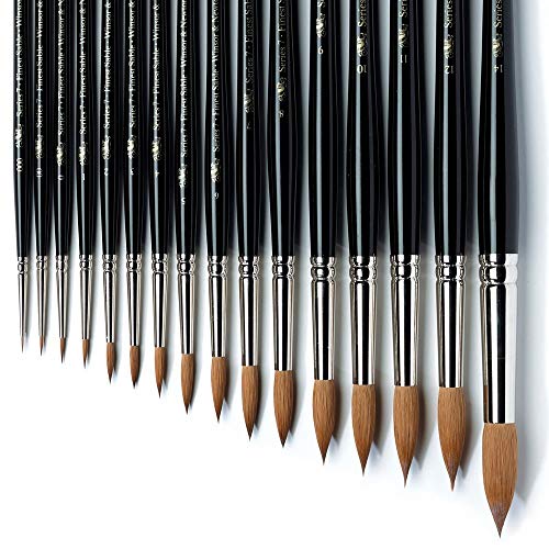 Winsor & Newton Series 7 Miniature Sable Watercolor Brush #3