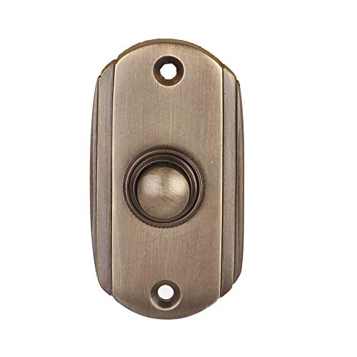 Wired Brass Doorbell Chime Push Button
