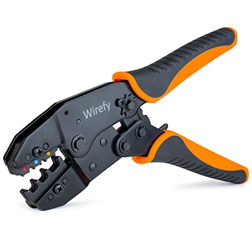 Wirefy Crimping Tool - Ratchet Wire Crimper - Wire Crimp Tool