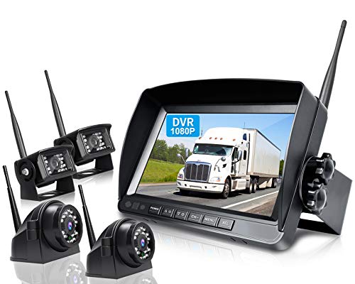 Wireless Backup Camera System for RV Truck Trailer Camper