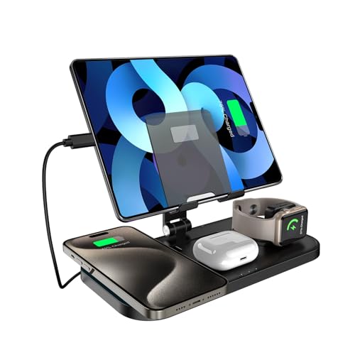 Wireless Charger 4 in 1 for Apple Charging Station