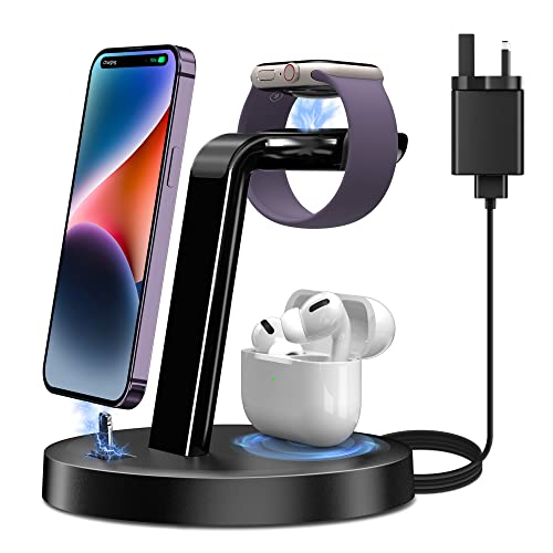 Wireless Charging Station for Apple Devices