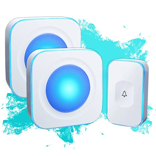 Wireless Doorbell with Flash LED Light