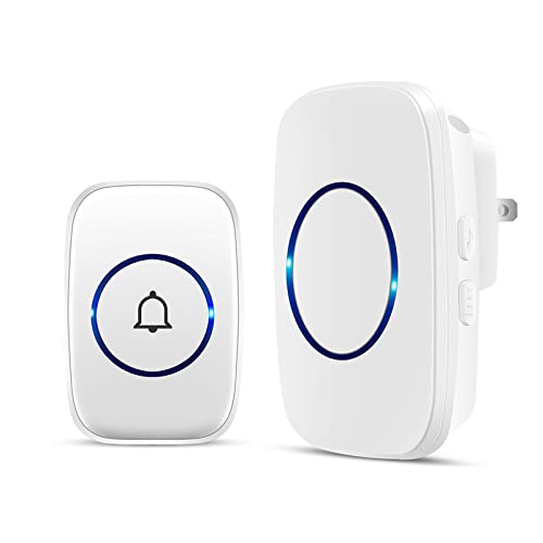 Wireless Doorbell with Long Range and Multiple Tunes