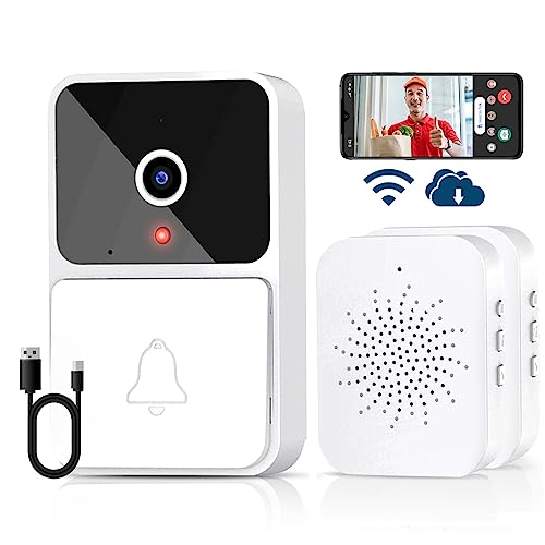 Wireless Doorbell with Video and Multiple Chimes