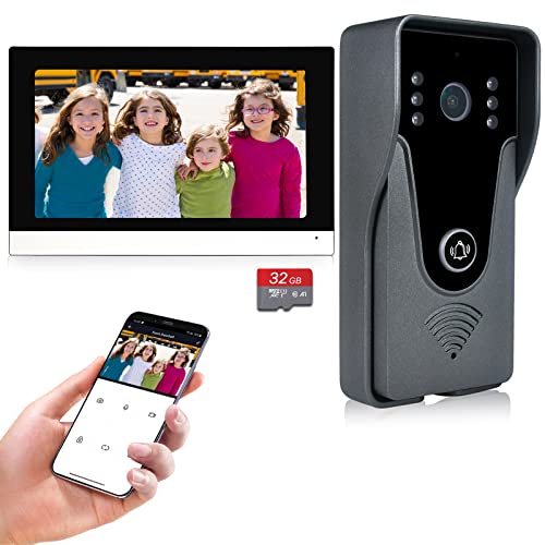 Wireless IP Video Doorbell Intercom System