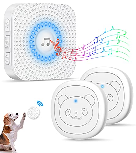 Wireless LED Flash Dog Doorbells for Puppy Training