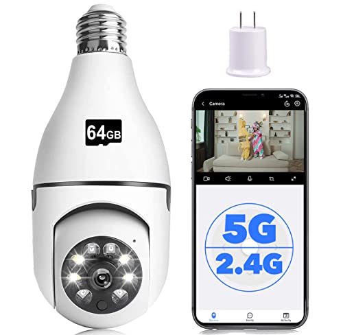 Wireless Light Bulb Camera