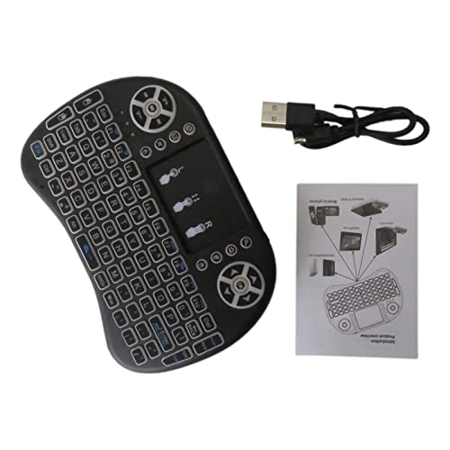 Wireless Mini Keyboard and Touchpad Mouse