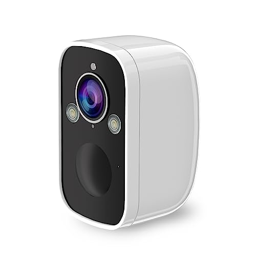 Wireless Outdoor Security Camera with AI Motion Detection