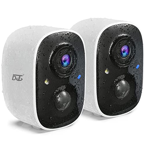 Wireless Outdoor Security Camera with AI Motion Detection