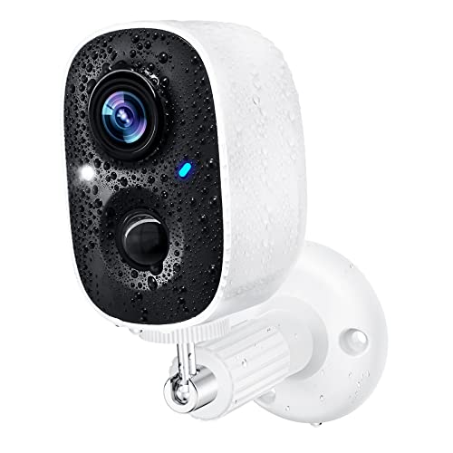 Wireless Outdoor Security Camera with Spotlight
