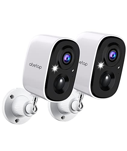 Wireless Outdoor Security Cameras with Night Vision - 2 Pack