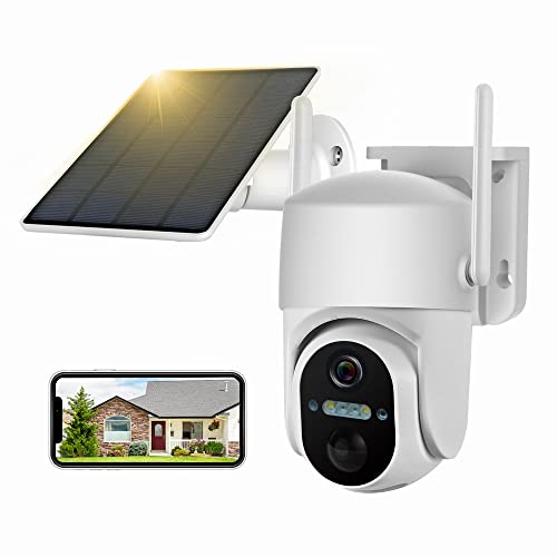 Wireless Solar Security Camera with Night Vision