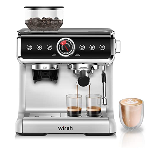 Wirsh Espresso Machine with Grinder