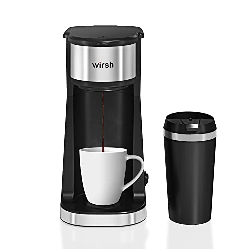 Wirsh Travel Coffee Maker with Travel Mug