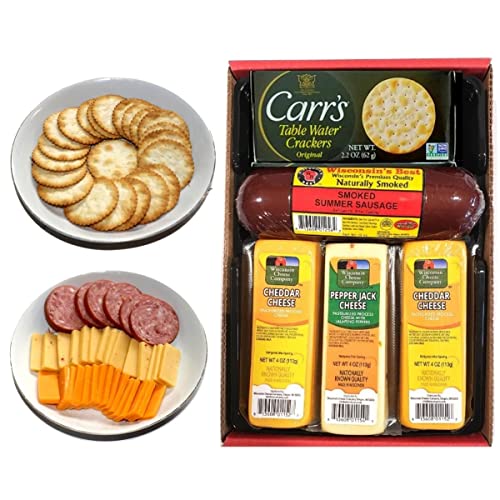 Wisconsin's Best Cheese and Sausage Gift Basket